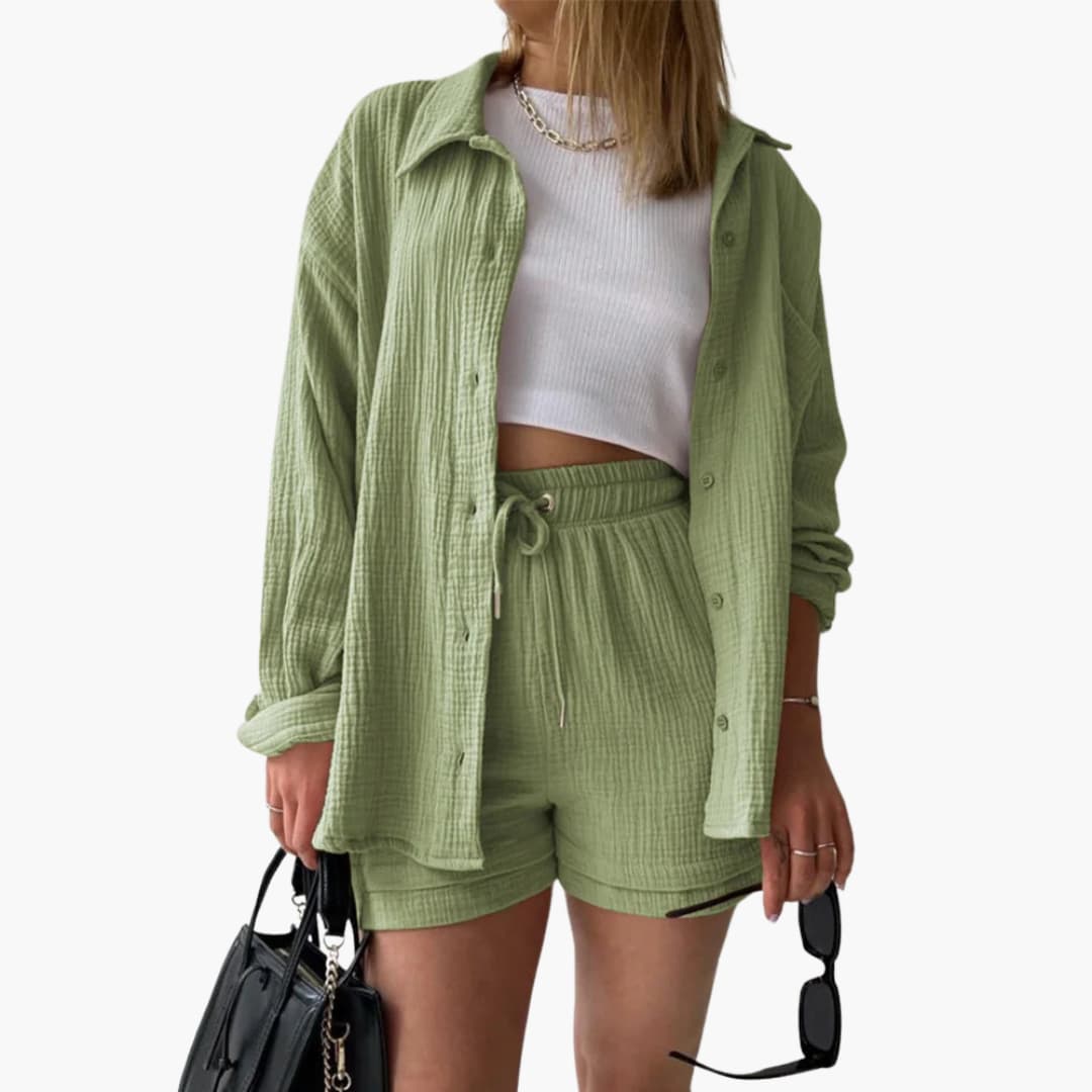 Annunziata | Completo casual 2 pezzi - Amavia Milano