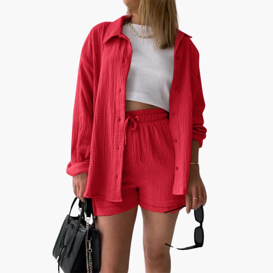 Annunziata | Completo casual 2 pezzi - Amavia Milano