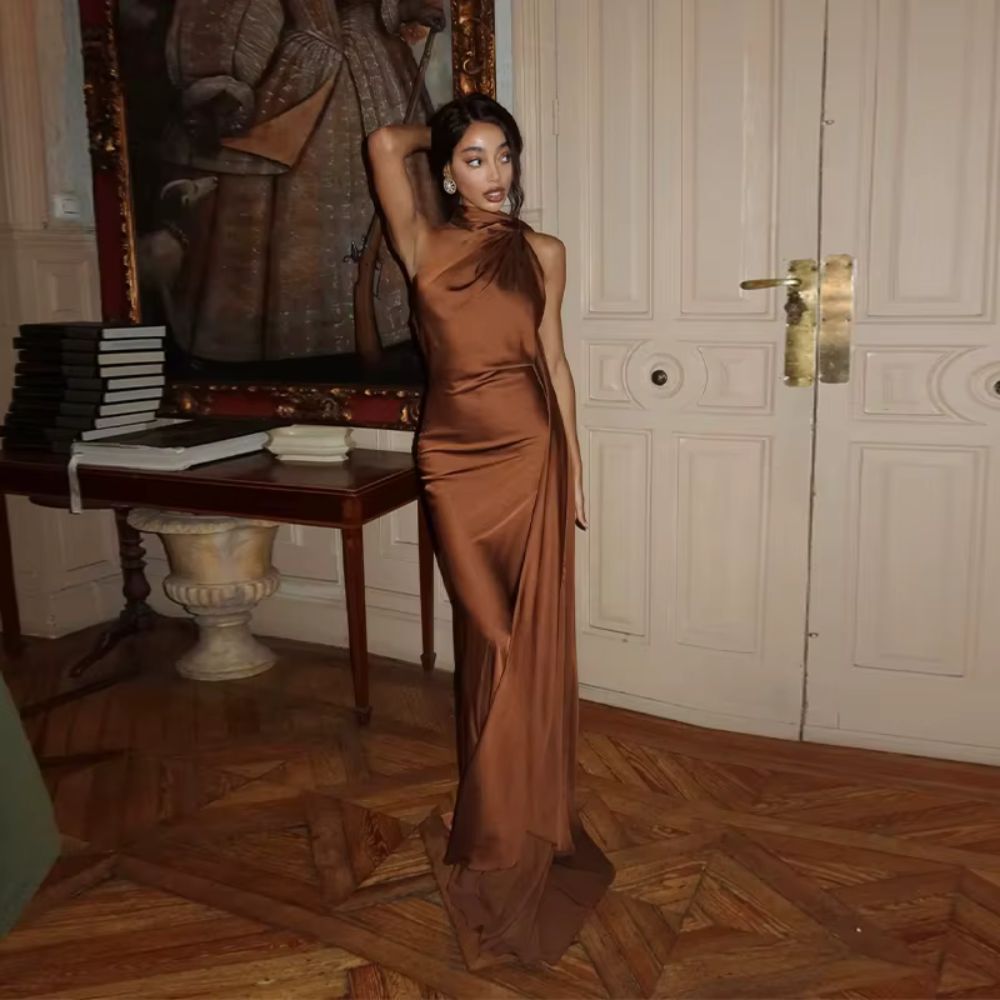 Corinne | Abito Elegante Lungo - Amavia Milano