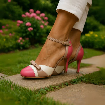 Julia – Eleganti sandali con tacco alto - Amavia Milano