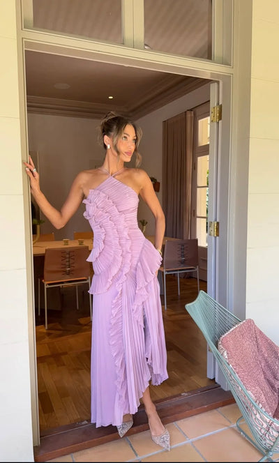 Elisia | Abito Lungo “Whispering Lilac” - Amavia Milano