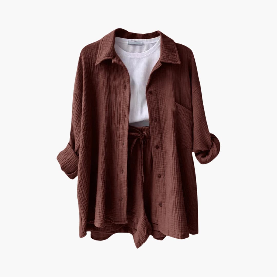 Annunziata | Completo casual 2 pezzi - Amavia Milano