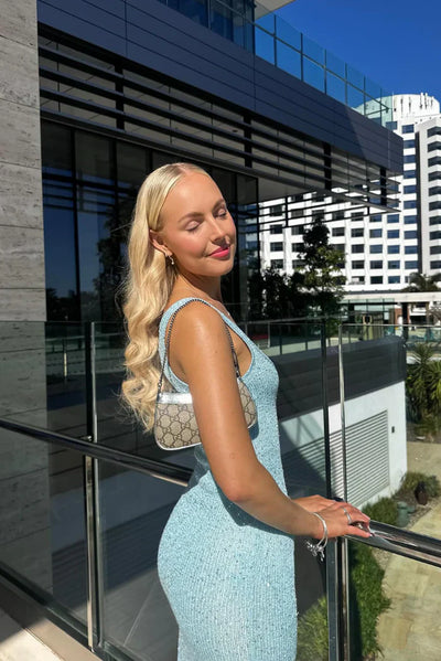 Elsie | Maxi abito senza maniche - Amavia Milano