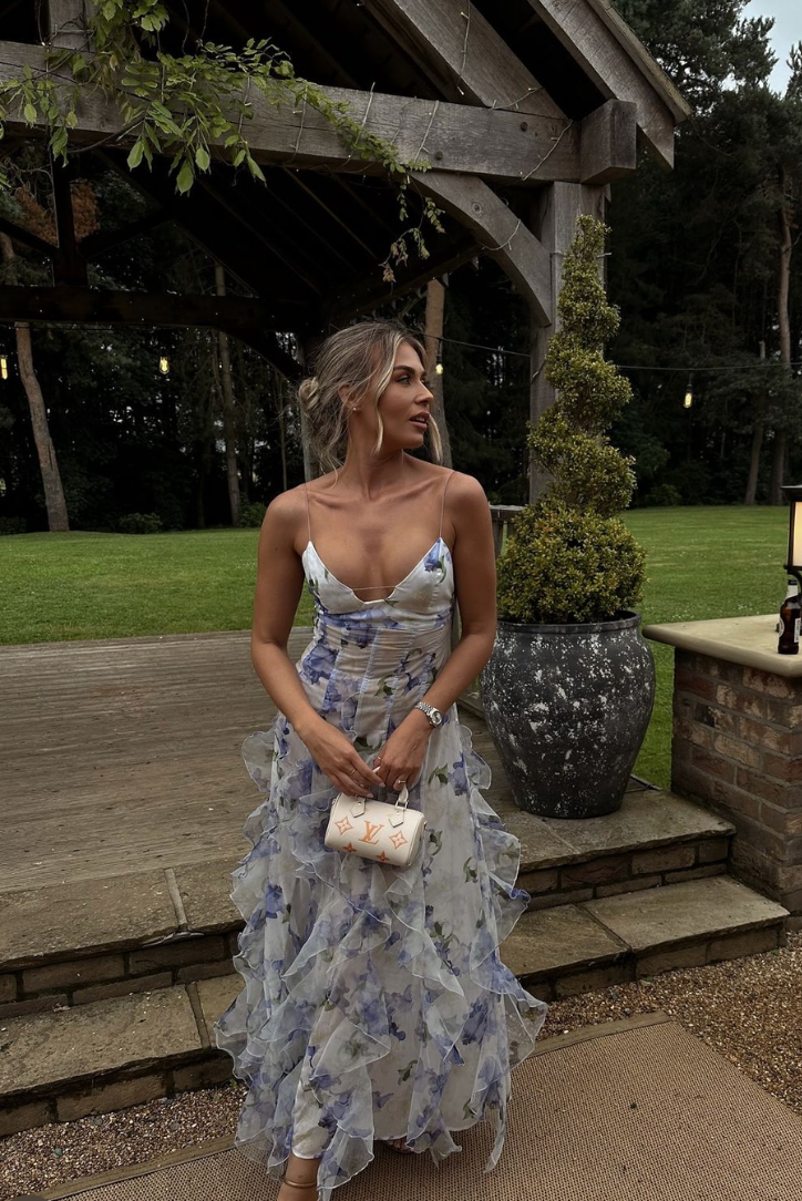 Maisie | Abito Lungo Floreale - Amavia Milano