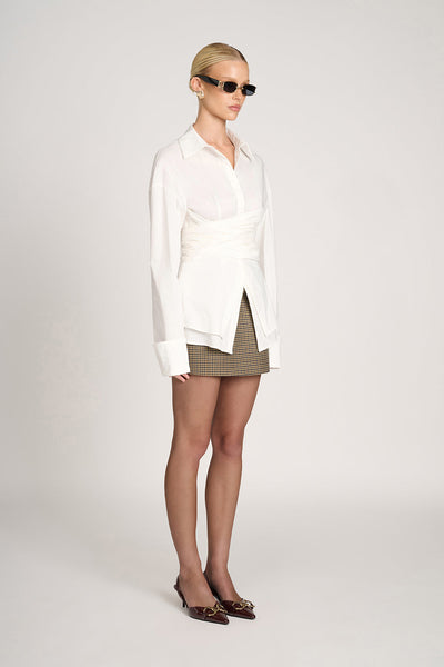 Freya™ | Tailored Wrap Shirt - Amavia Milano