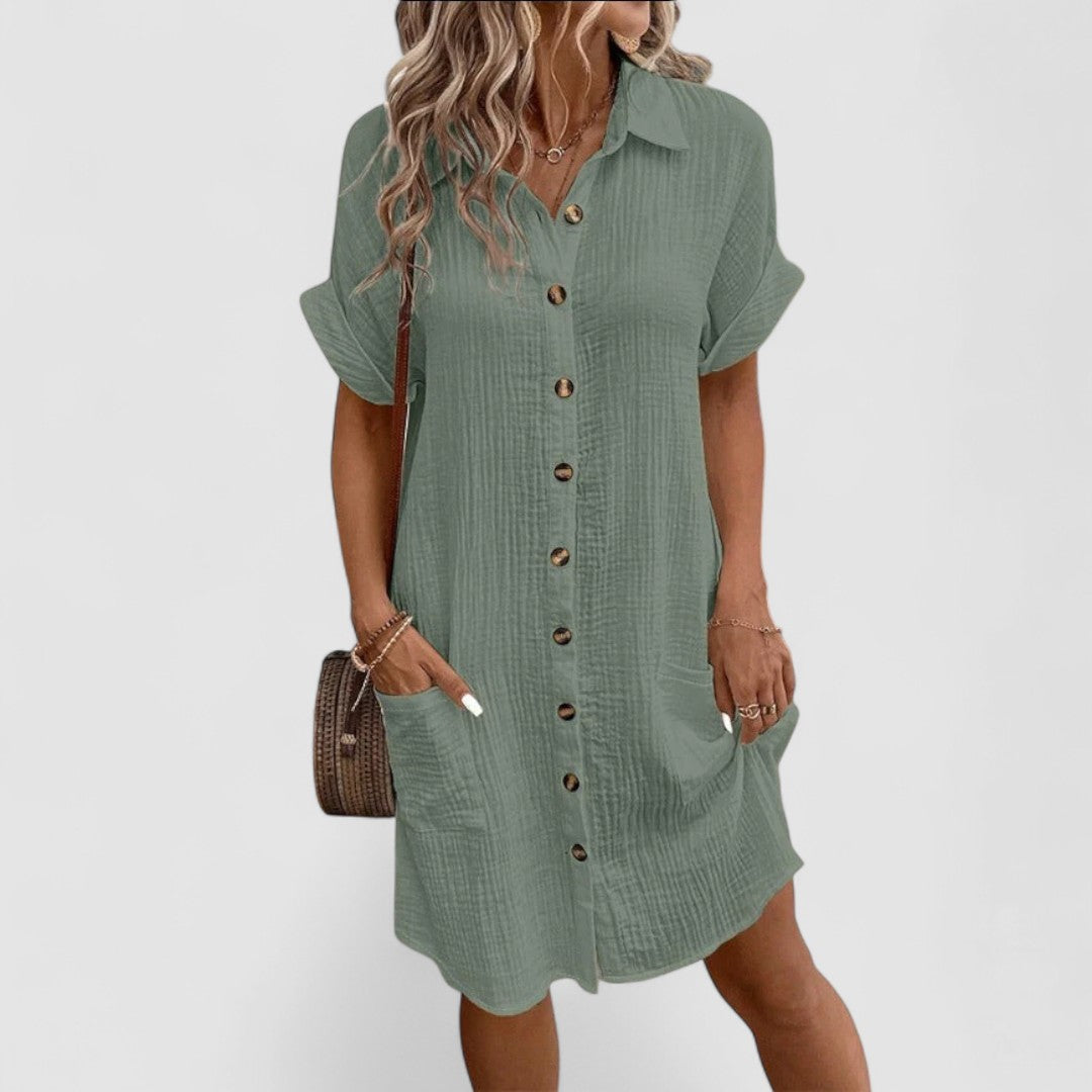 Melissa | Abito Camicia - Amavia Milano