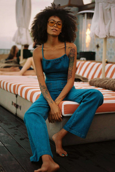 Raya | Tuta in Denim - Amavia Milano