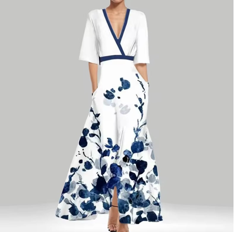 MIMI | Abito Elegante a Fiori - Amavia Milano